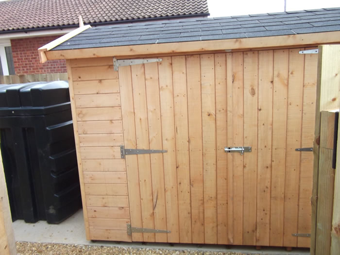 Apex Shed with double doors