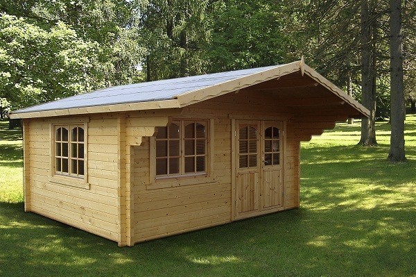 The Helena 70mm Superior Log Cabin