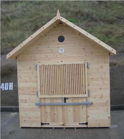 Bespoke beach hut for the Sheringham promenade