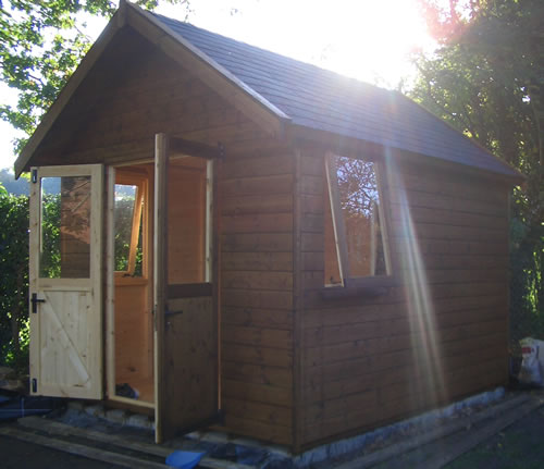 Tailor made shed