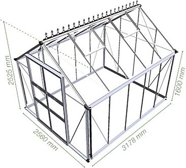 Halls Cotswold Blockley Greenhouse