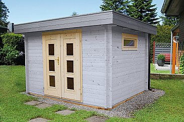 Zuluna Basic 28mm Flat Roof Cabin 3mx2.4m