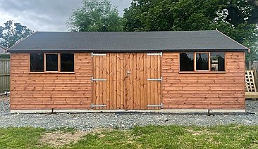 Example of the Heavy Duty Shed with Apex roof