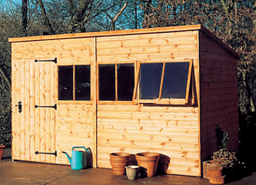 Heavy Duty Pent Shed 7'x5'