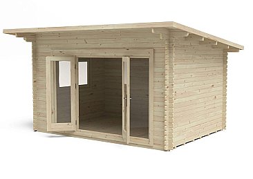 Melbury 4.0m x 3.0m Log Cabin