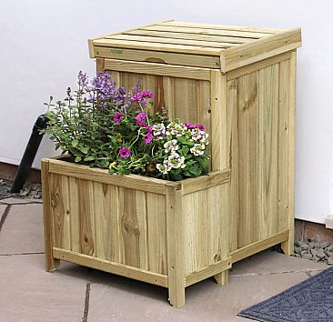 Parcel Store with Planter