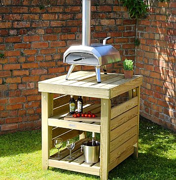 Garden Pizza Oven Table