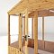 4 x 6 Woodsman Apex Greenhouse - Polycarbonate