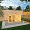 Mercia 8x4 Berkshire Dog Kennel and Run