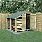 Overlap Pressure Treated 5x7 Apex Shed with Lean To