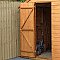 Shiplap Dip Treated 6x4 Reverse Apex Shed - No Window