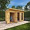 Mercia Maine Summerhouse 14'x6' with side shed