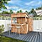 Mercia Premium Pressure Treated Garden Bar 6 x 4 With Shutters
