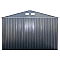 Sapphire 12x20ft Olympian Fronted Apex Metal Garage