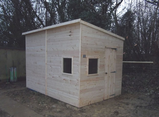 Bespoke Pent Shed 2.5x4m