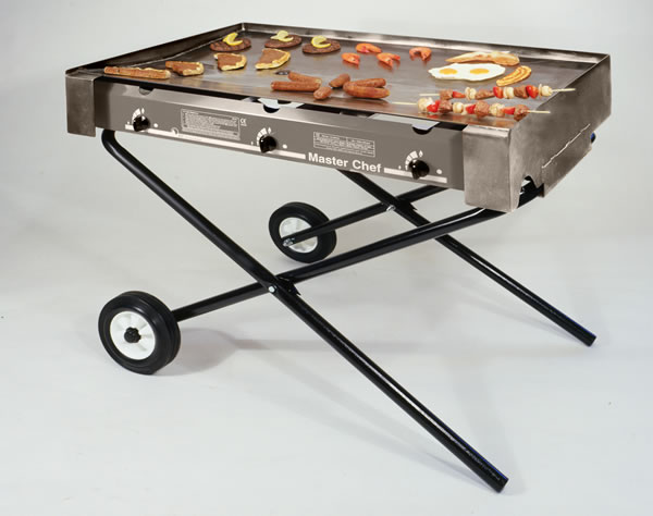 Deluxe Masterchef Stainless Steel Gas Barbeque