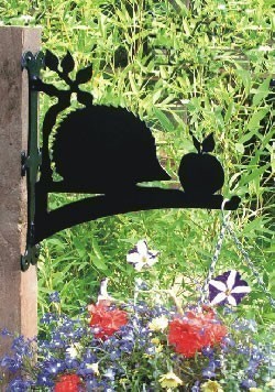 Hanging Basket Bracket NB. This is a Hedgehog design