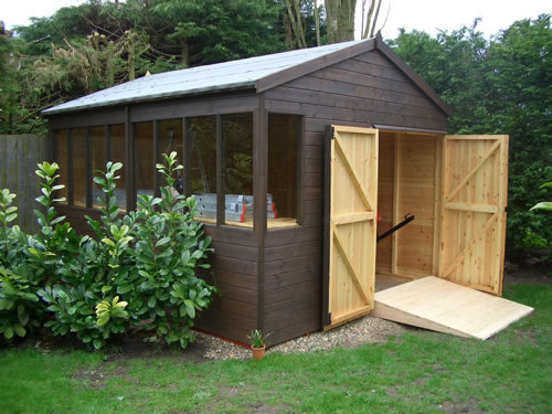 Heavy duty workshop and potting shed