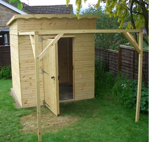 Sliding roof observatory shed