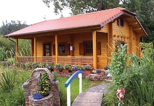 94mm log cabin for residential use