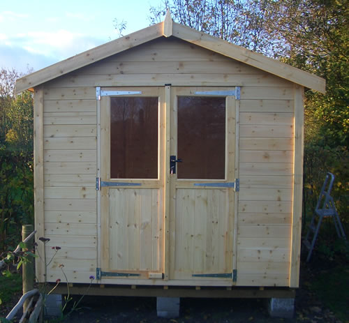 Bespoke, made to measure shed