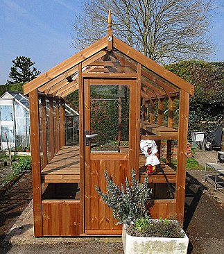 Robin Timber Greenhouse 5'8 x 12'7