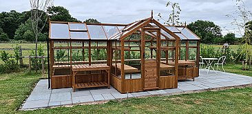 Cygnet Greenhouse 6'8x20'